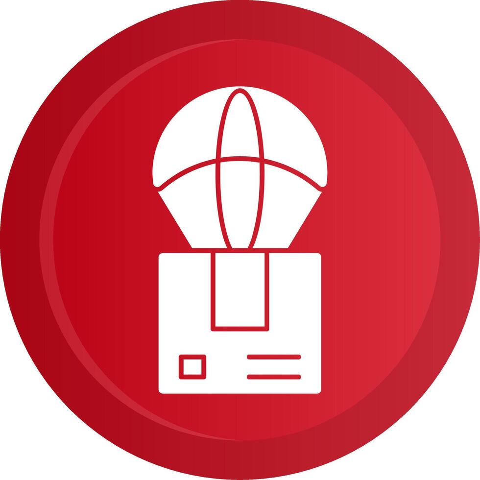 Dropshipper Glyph Gradient Button Icon vector