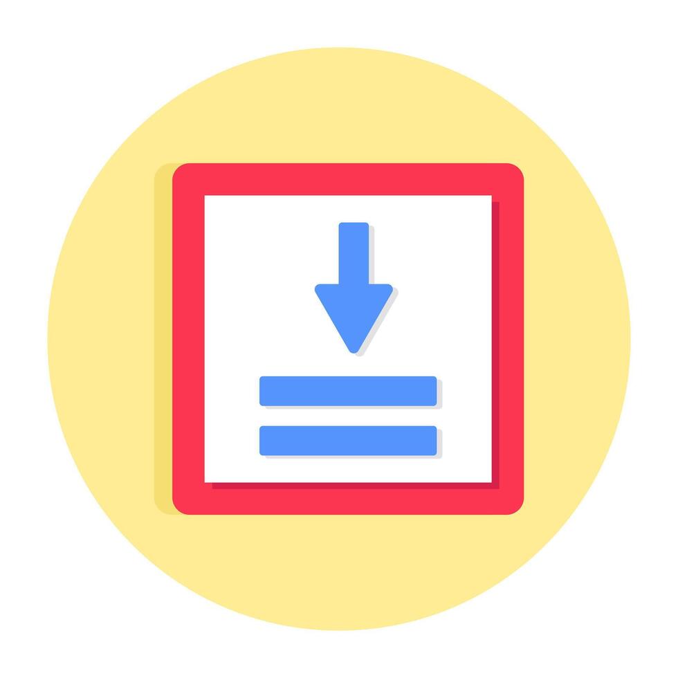 Editable flat design of direction arrows vector