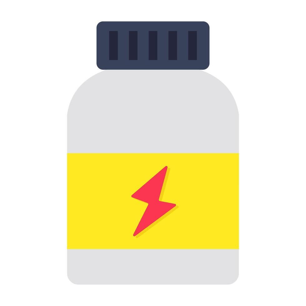 A unique design icon of supplement vector