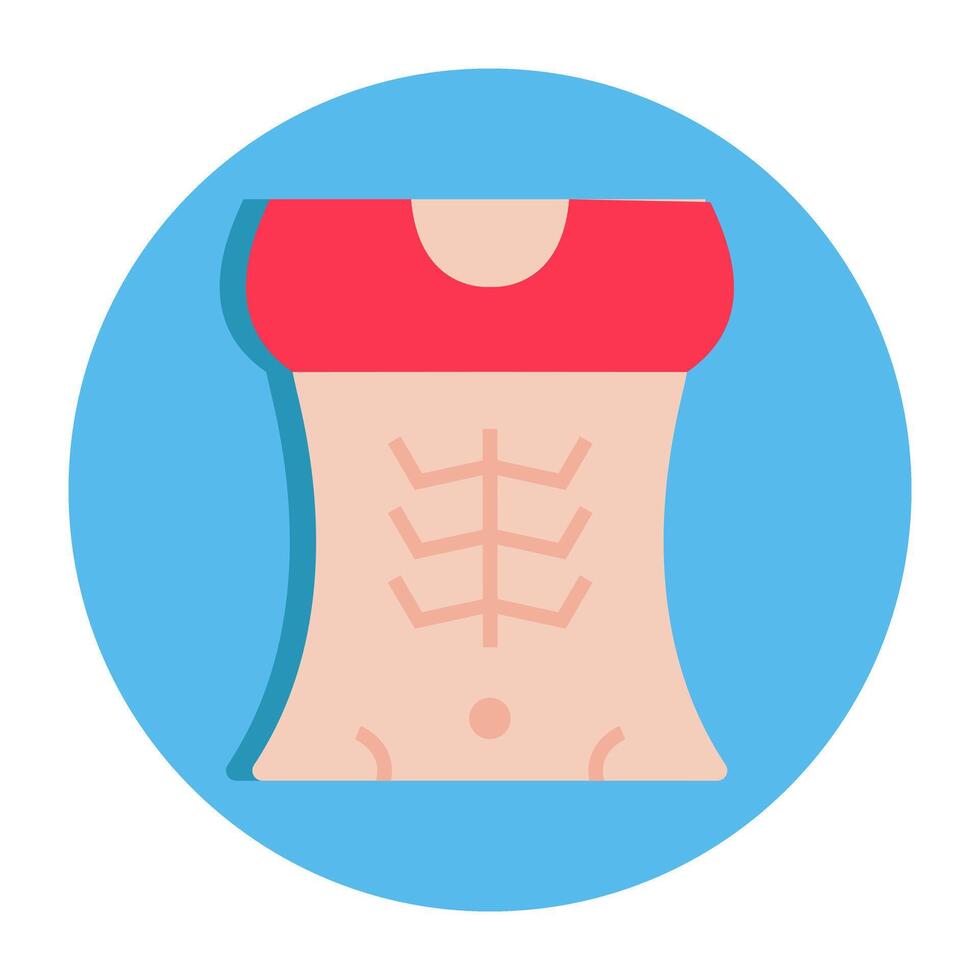 Premium download icon of slim waist vector
