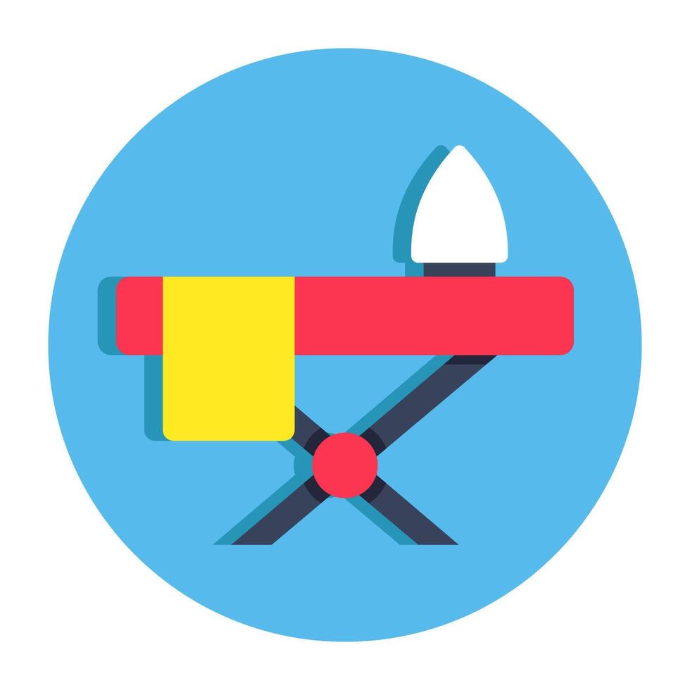 A perfect design icon of iron stand vector