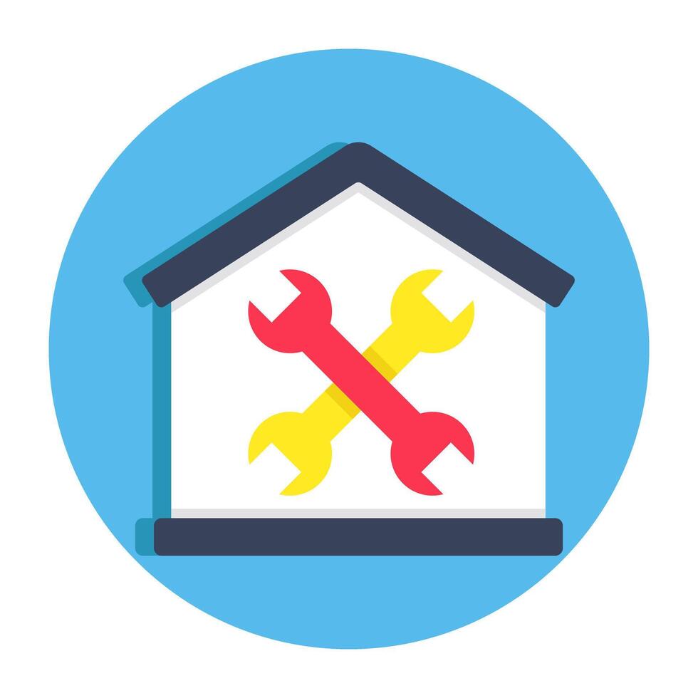 Premium download icon of home maintenance vector