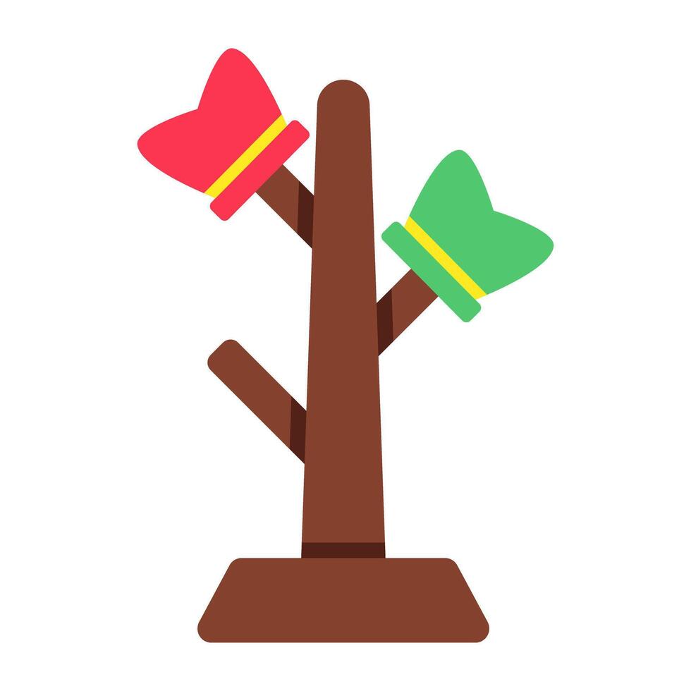 Premium download icon of coat stand vector
