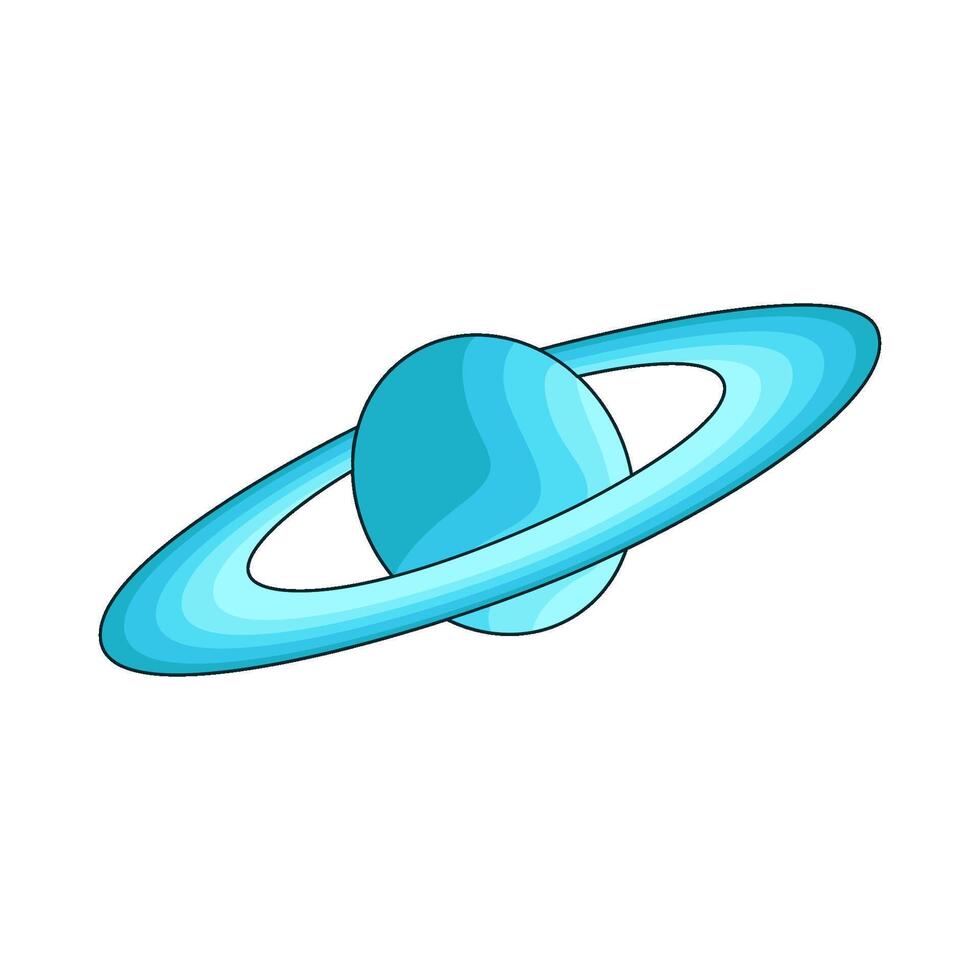 illustration of saturn vector