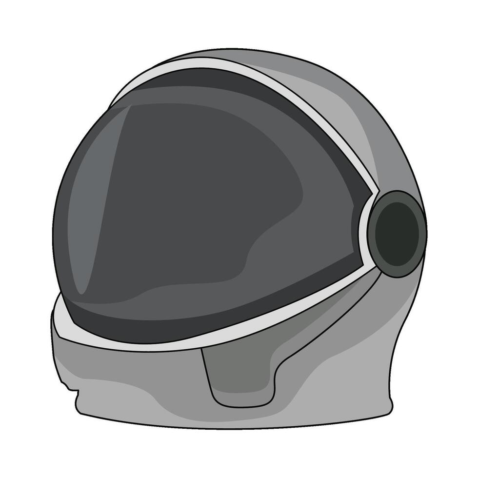 illustration of astronaut helmet vector