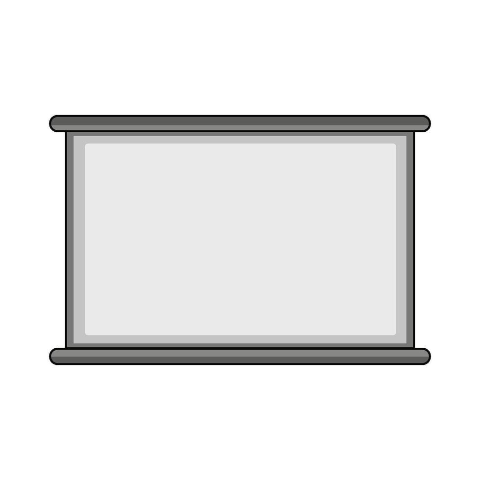 illustration of whiteboard vector