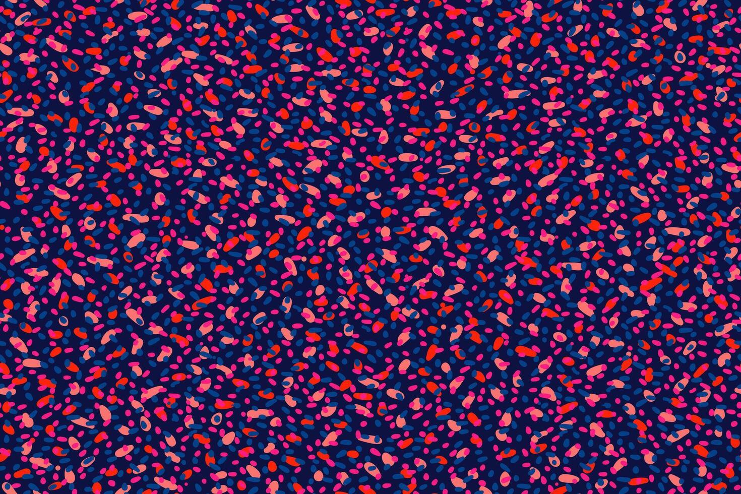 Painted spotted seamless pattern. hand drawn tiny abstract shapes dots, drops, spots, snowflakes print. Colorful contemporary ornament. Simple background vector