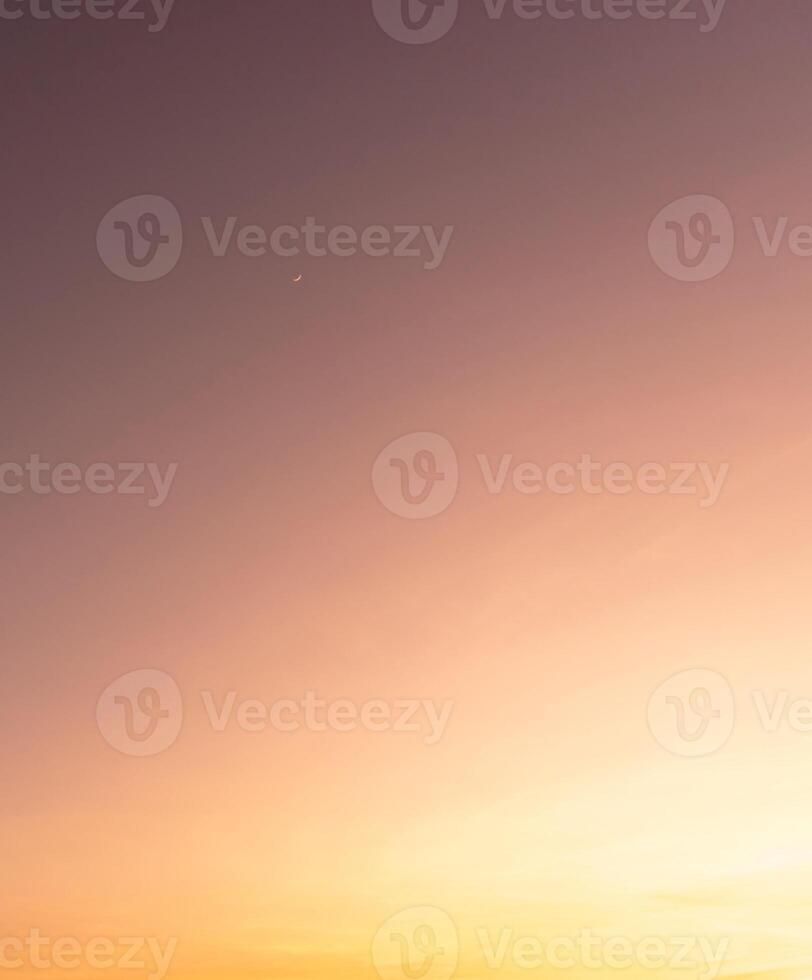 Low angle view of beautiful morning or evening orange or red sky while sunsets or sunrises taken at the sea used as natural blackground texture photo