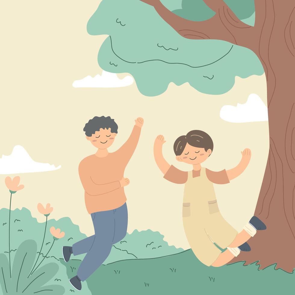 children's day illustration vector