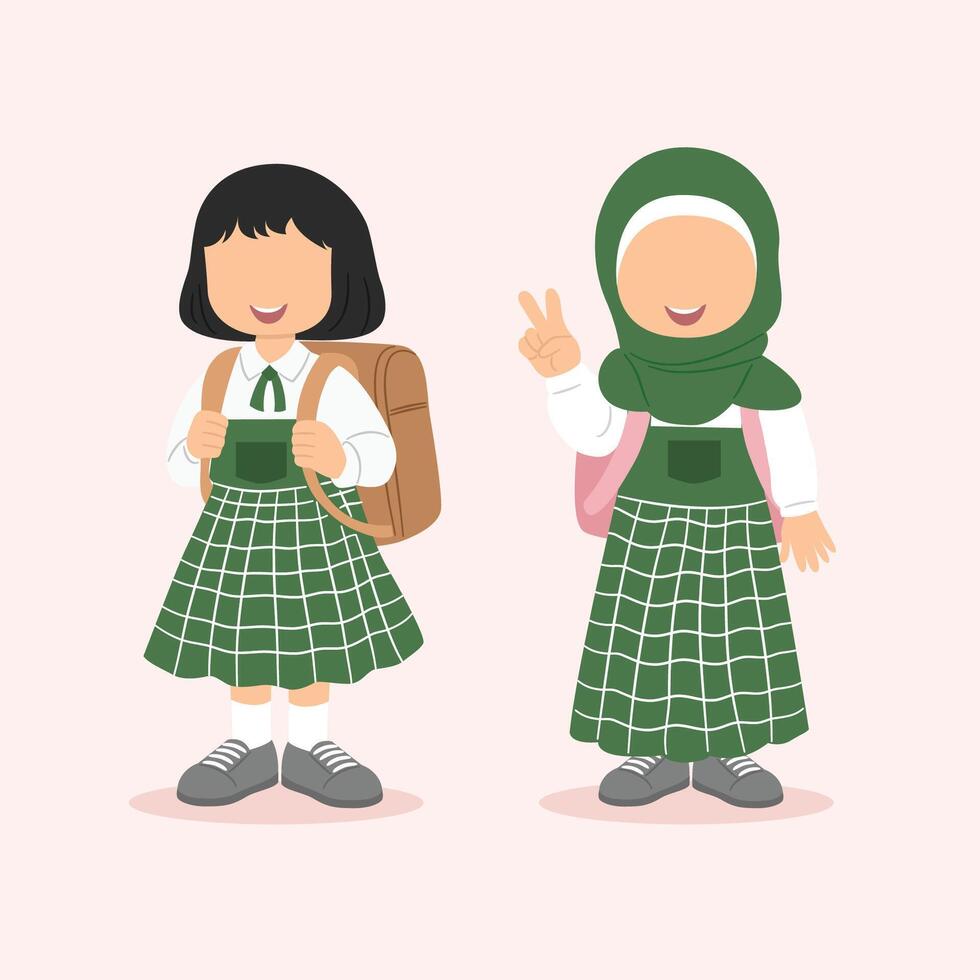 Back to school people design vector