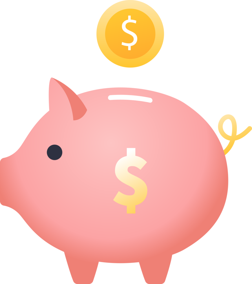 Piggy Bank money icon png