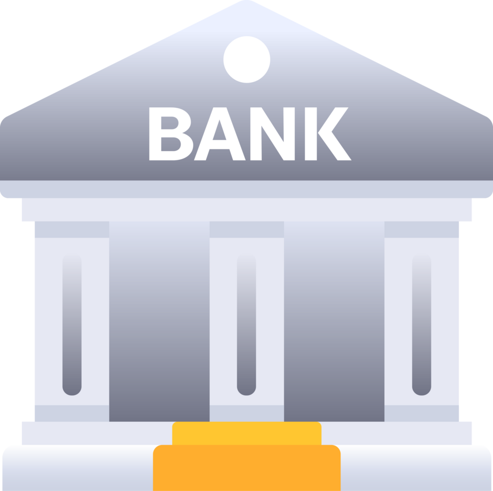 Bank building Investment icon png