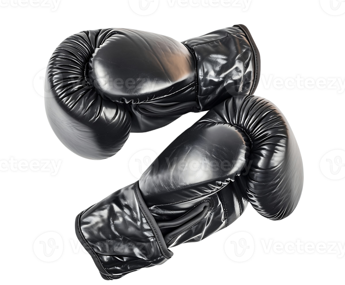 Realistic Boxing Gloves Isolated on Transparent Background png