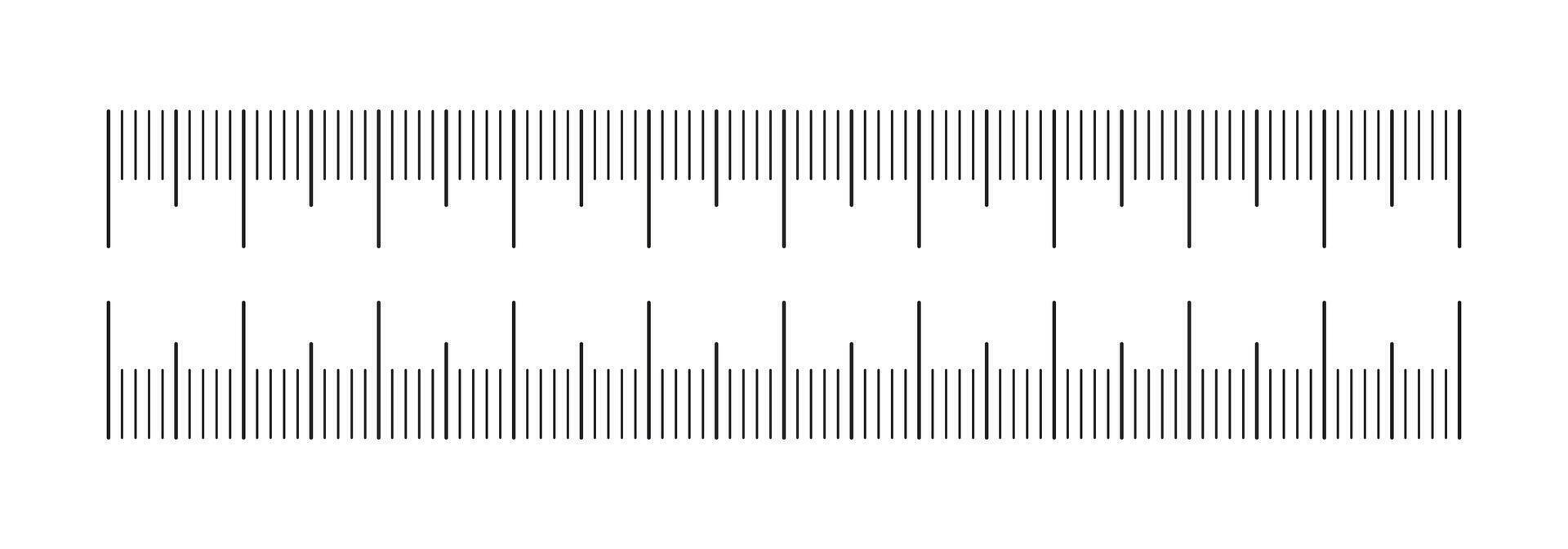 Charts with 10 centimeters. Metric rulers. Measuring tool template. Scale for ruler in centimeters. Metrics indicator cm. Measuring scale icon. Length, height, distance, sewing tool. Centimeter scale. vector