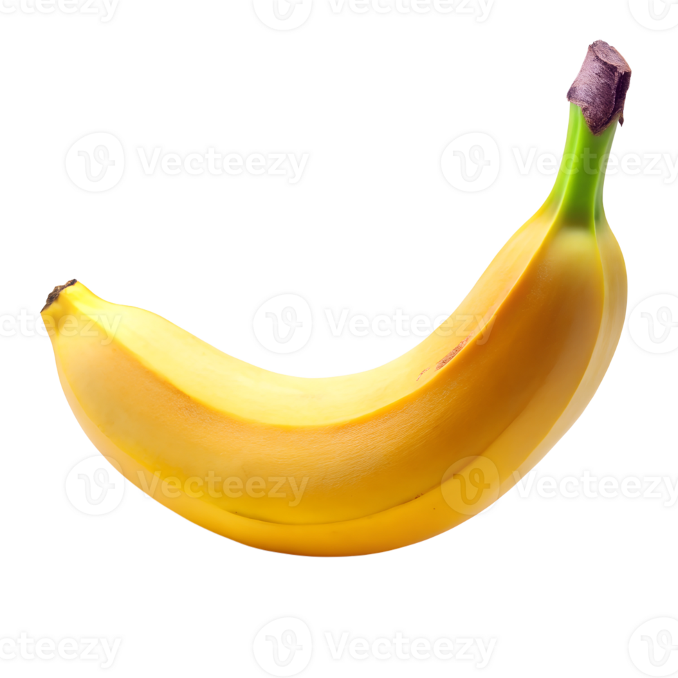 banana isolate on transparency background png