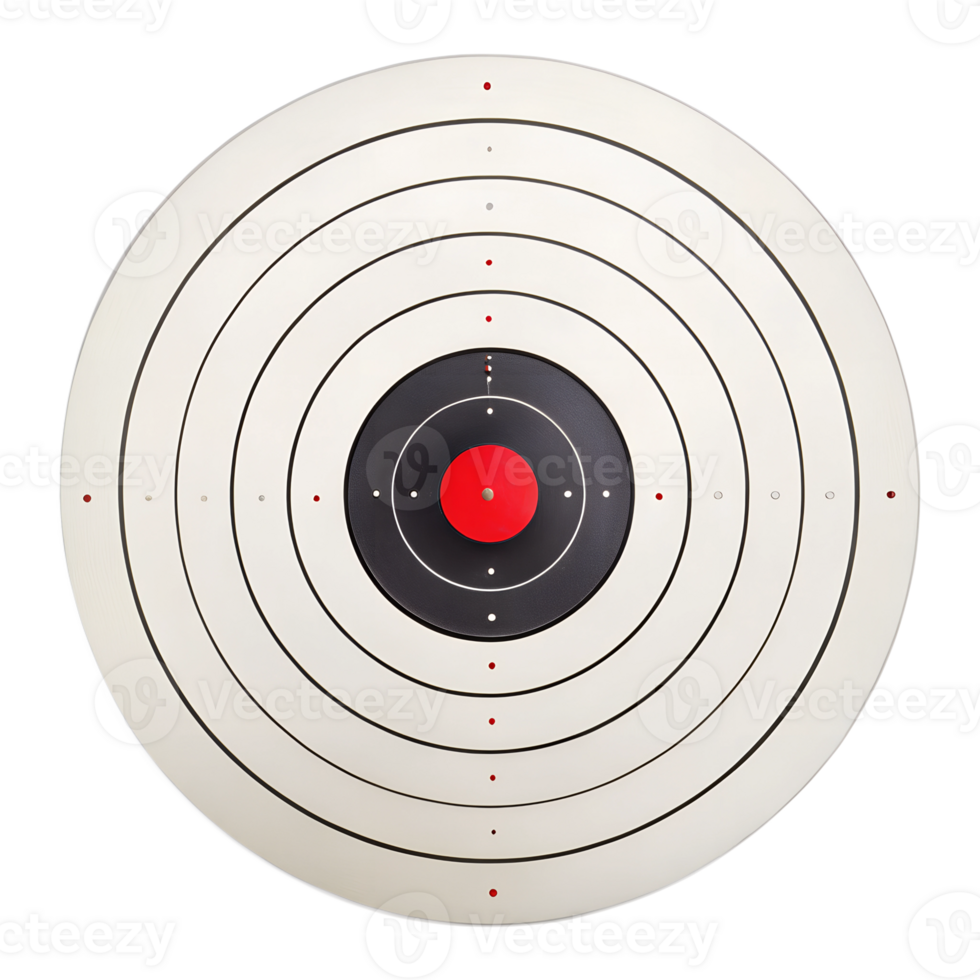 shooting target isolate on transparency background png