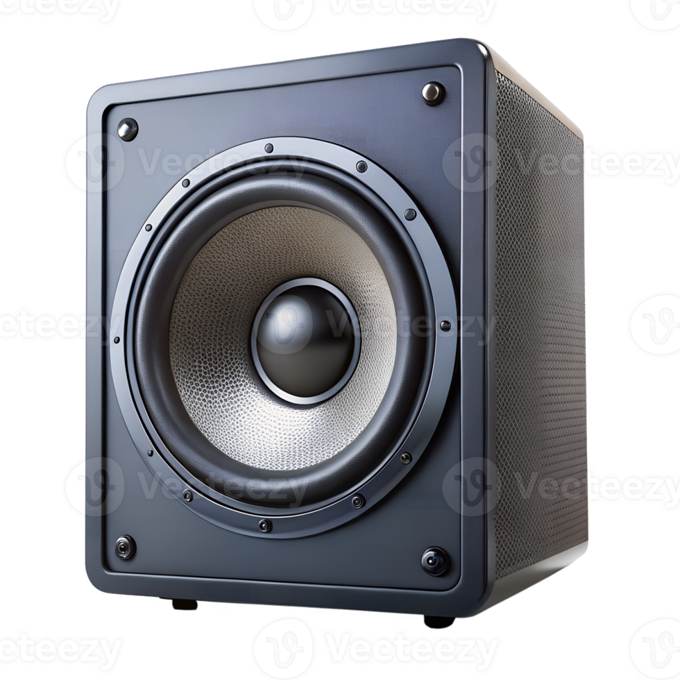speaker isolate on transparency background png