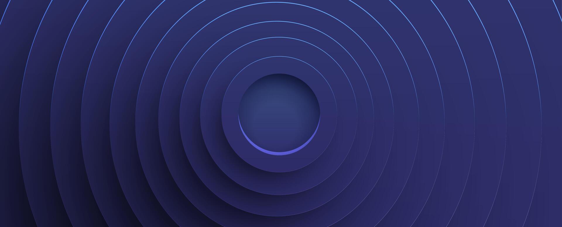 A blue background with a circular design vector