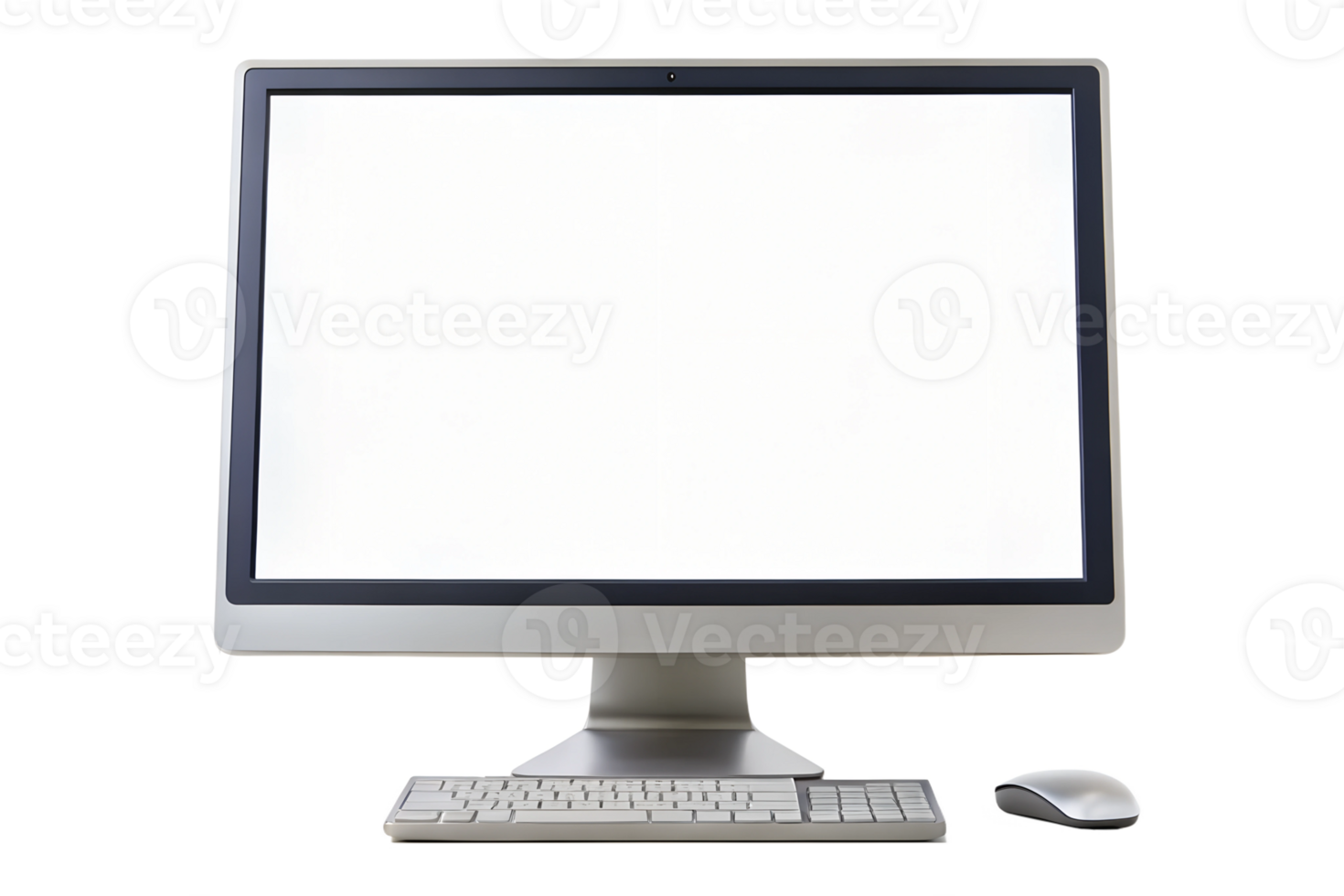 Blank Computer isolate on transparency background png