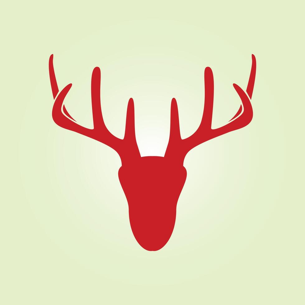 Deer trendy artwork beautiful abstract illustration colorful useful design vector