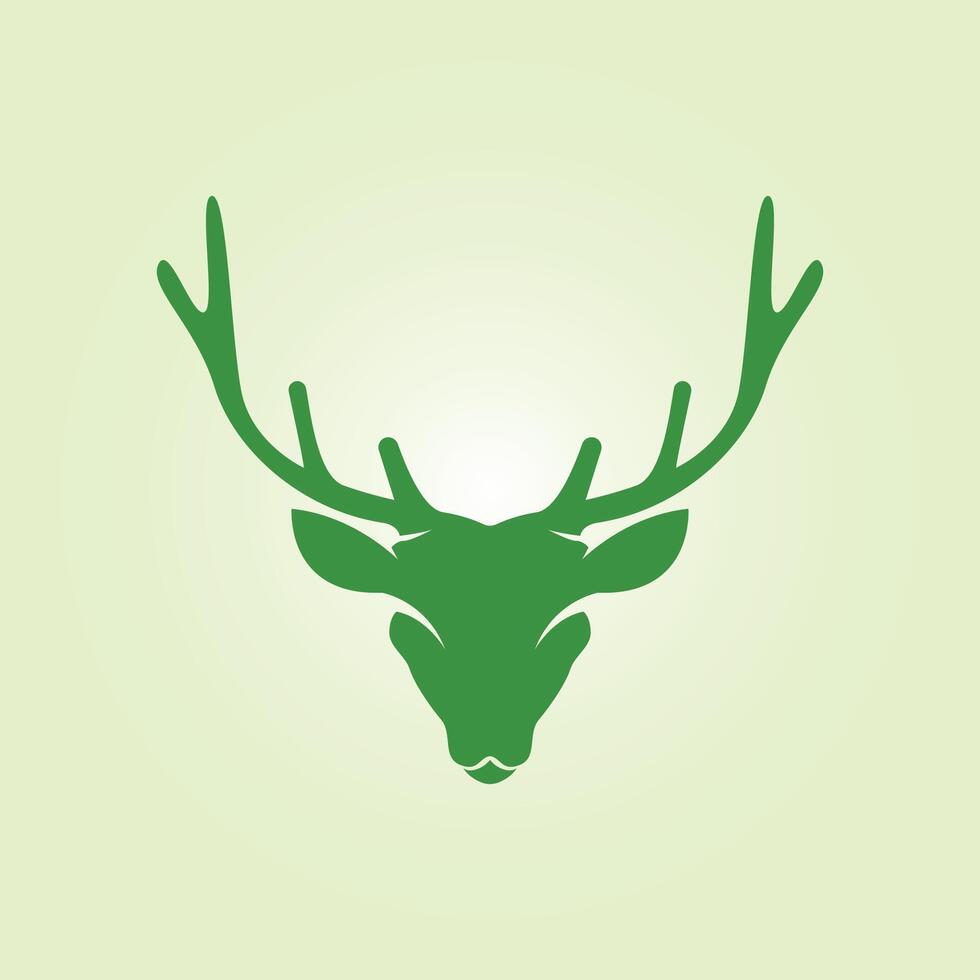 Deer head trendy artwork sublime abstract illustration colorful useful design vector