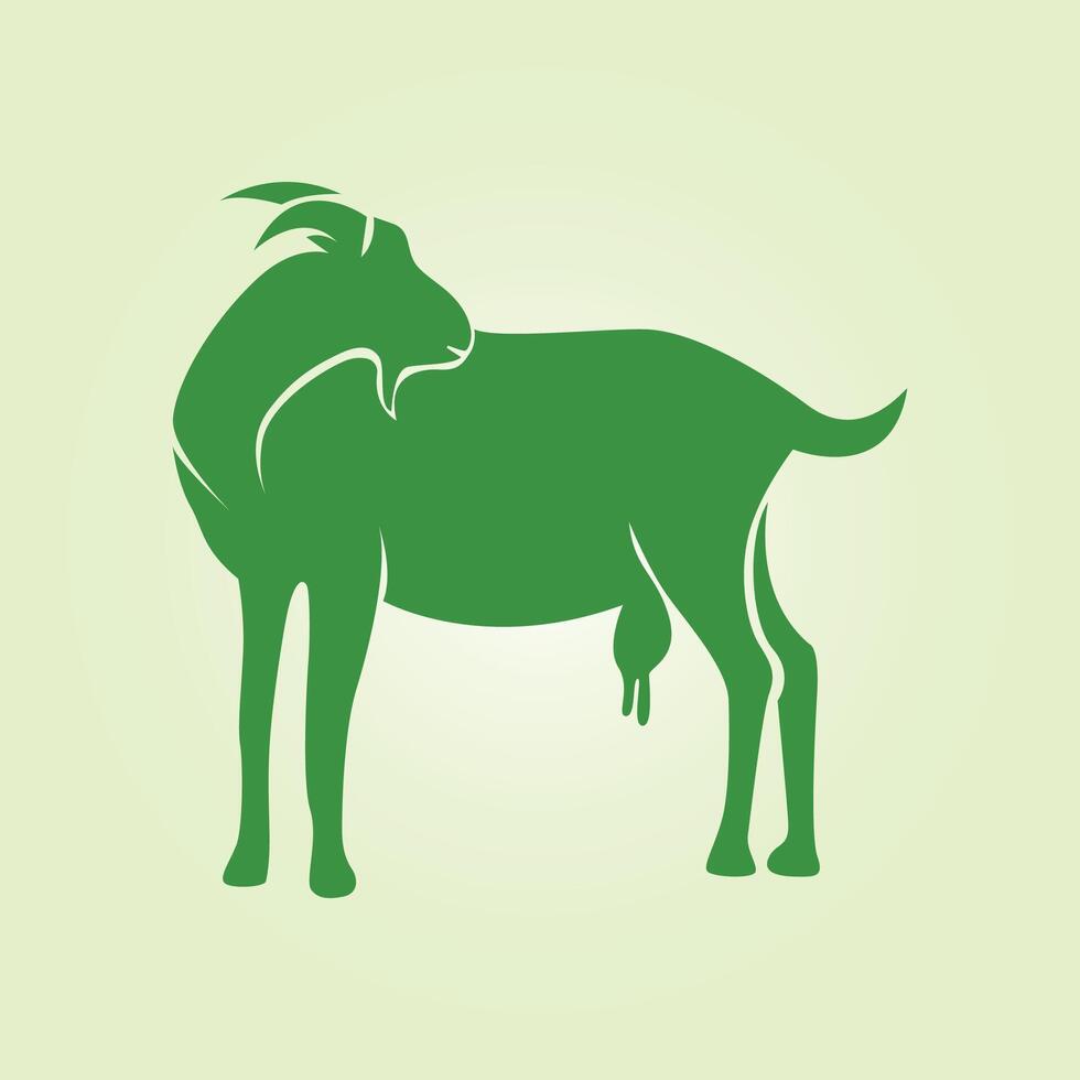 Female goat trendy artwork sublime abstract illustration colorful useful design vector