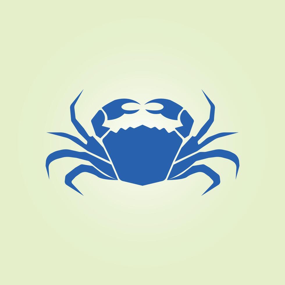 Crab trendy artwork fabulous abstract illustration colorful useful design vector