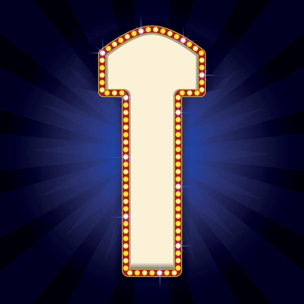 Cinema concept with blue color and white vector
