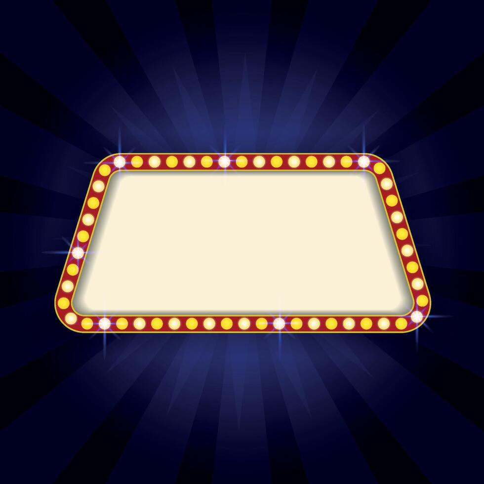 Cinema concept design and blue background vector