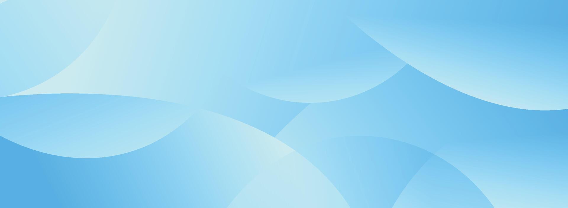 Blue abstract background. Soft blue banner template vector