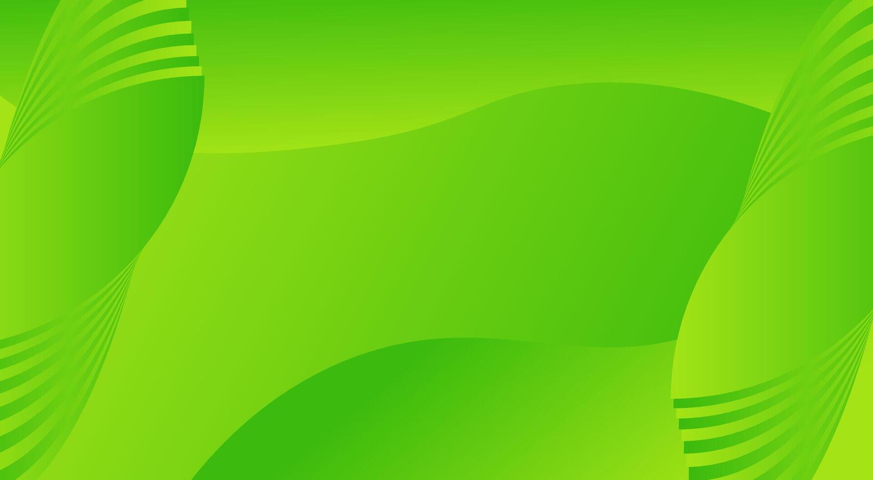 Abstract green background, good for banner, poster, flyer or presentation vector
