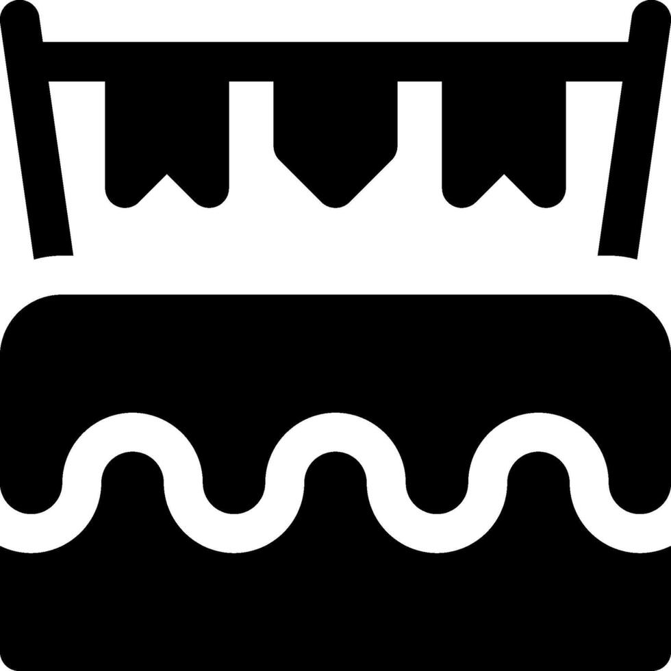 Bed icon illustration vector