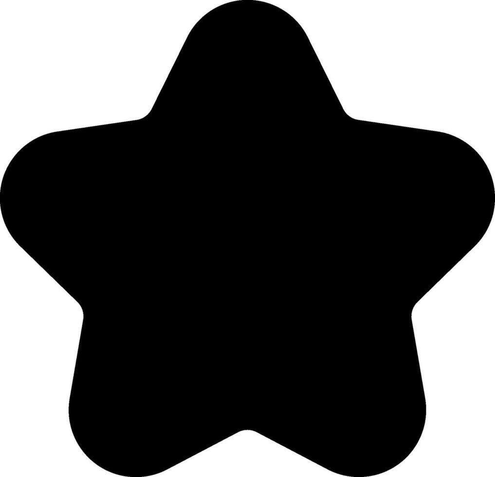 Star shape clip art vector