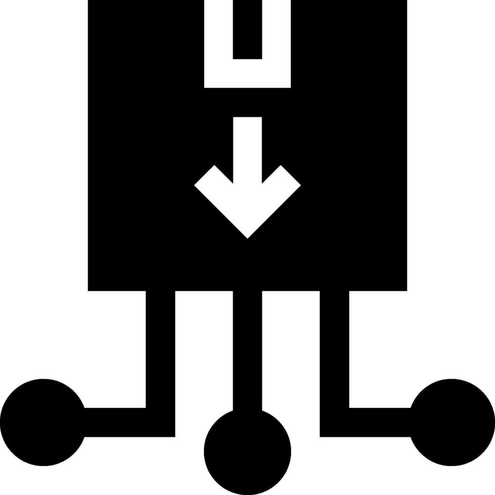 A black and white icon of a computer mouse vector