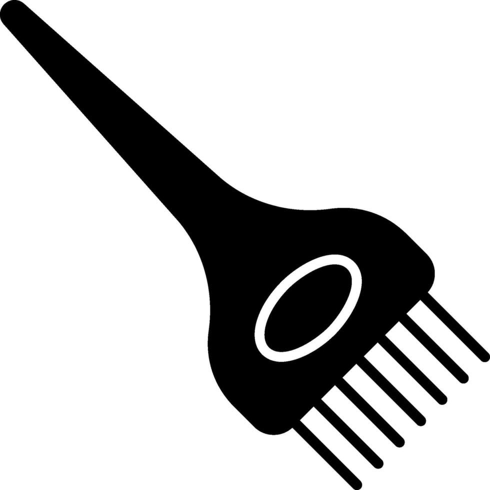 Hair comb icon vector