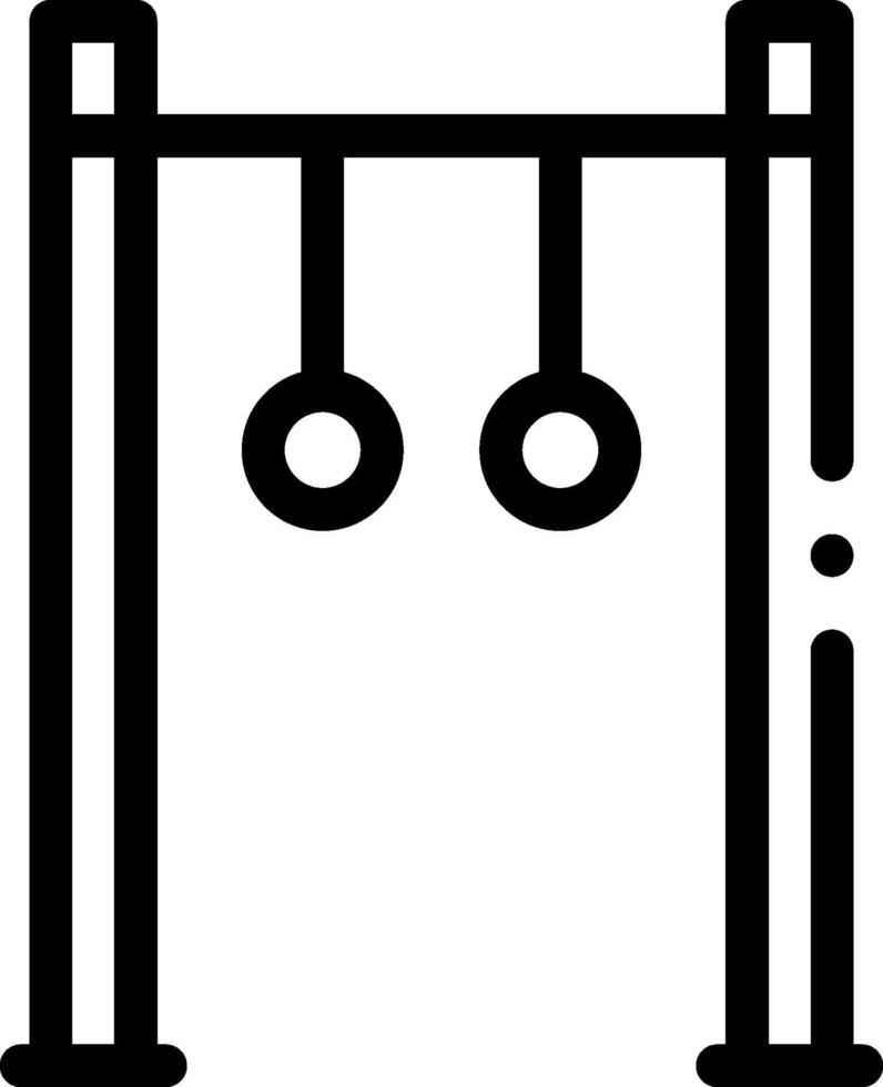 Gym equipment icon illustration vector