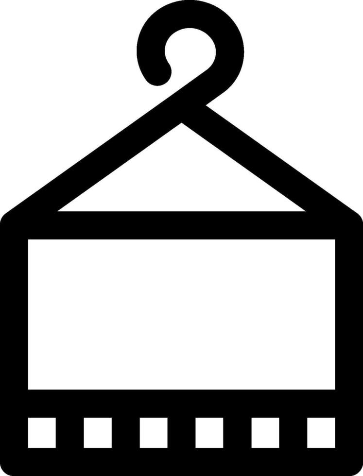 A black and white image of a film strip vector