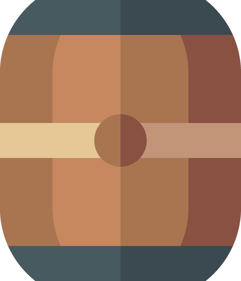 Barrel icon flat design vector