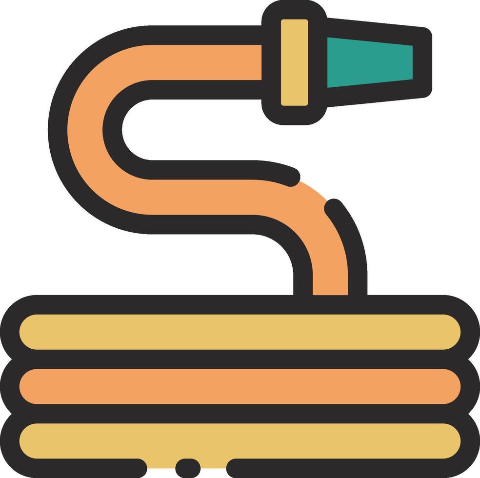 A pipe with a handle and a handle on it vector