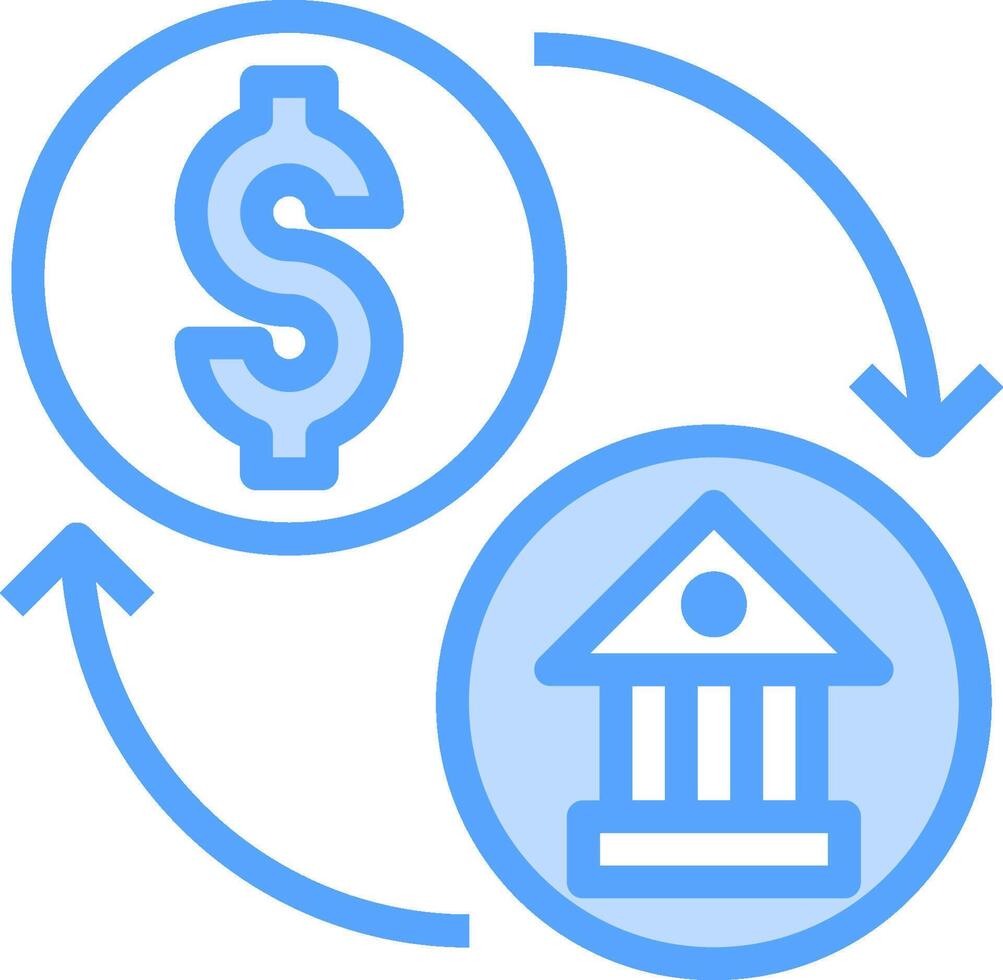 A dollar sign and a house with a dollar sign vector
