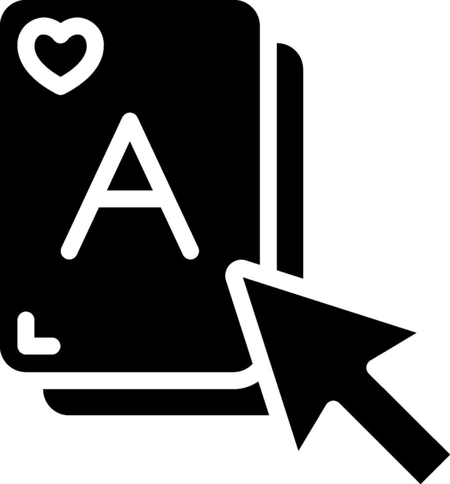 A black and white icon of a heart and a arrow vector