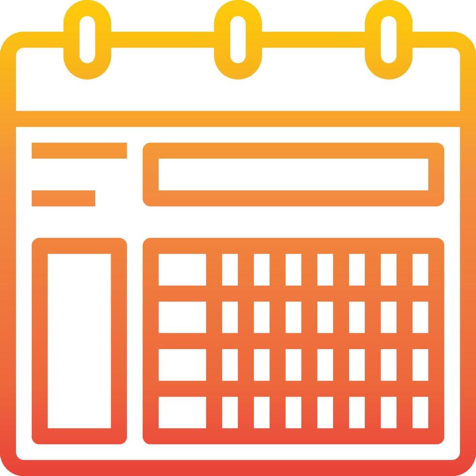 A calendar icon with a calendar on it vector