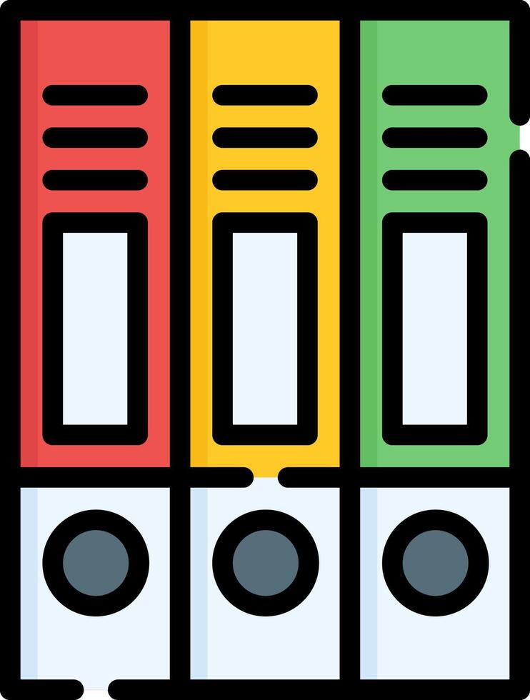 File folder icon vector
