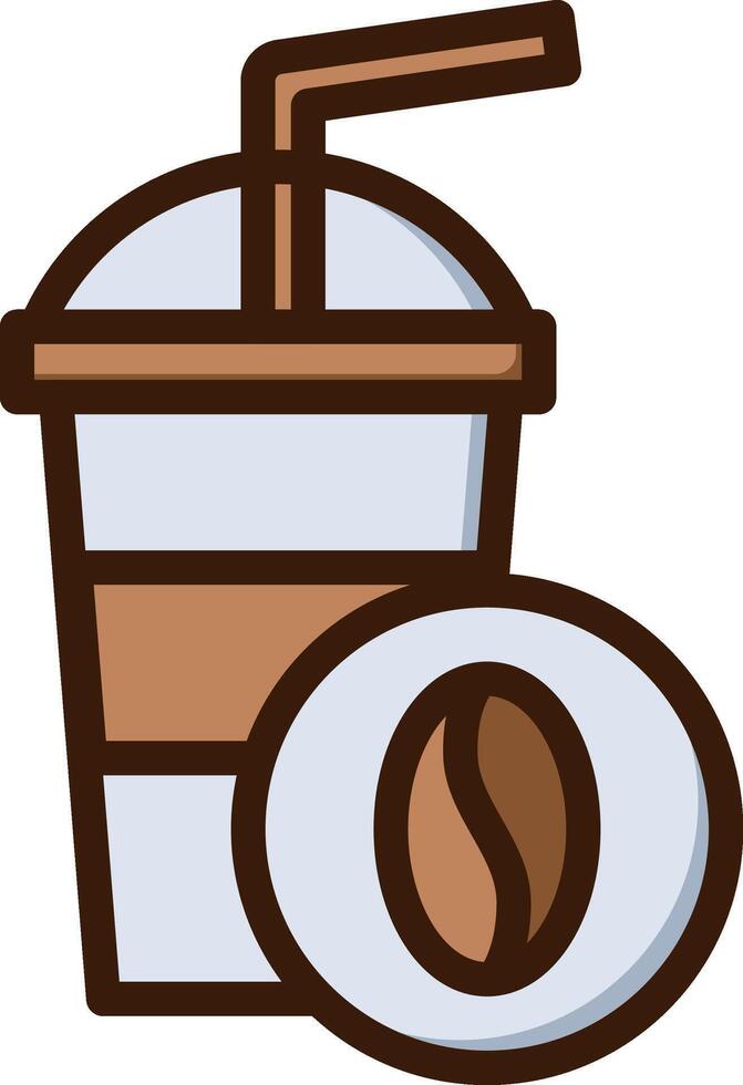 Coffee cup and coffee beans clipart vector