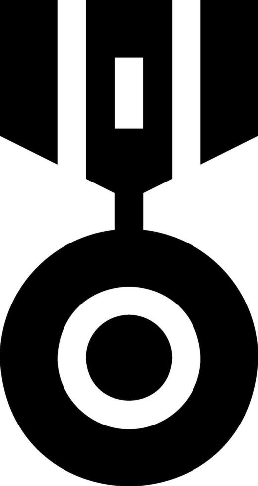 A black and white logo of a black and white circular object vector