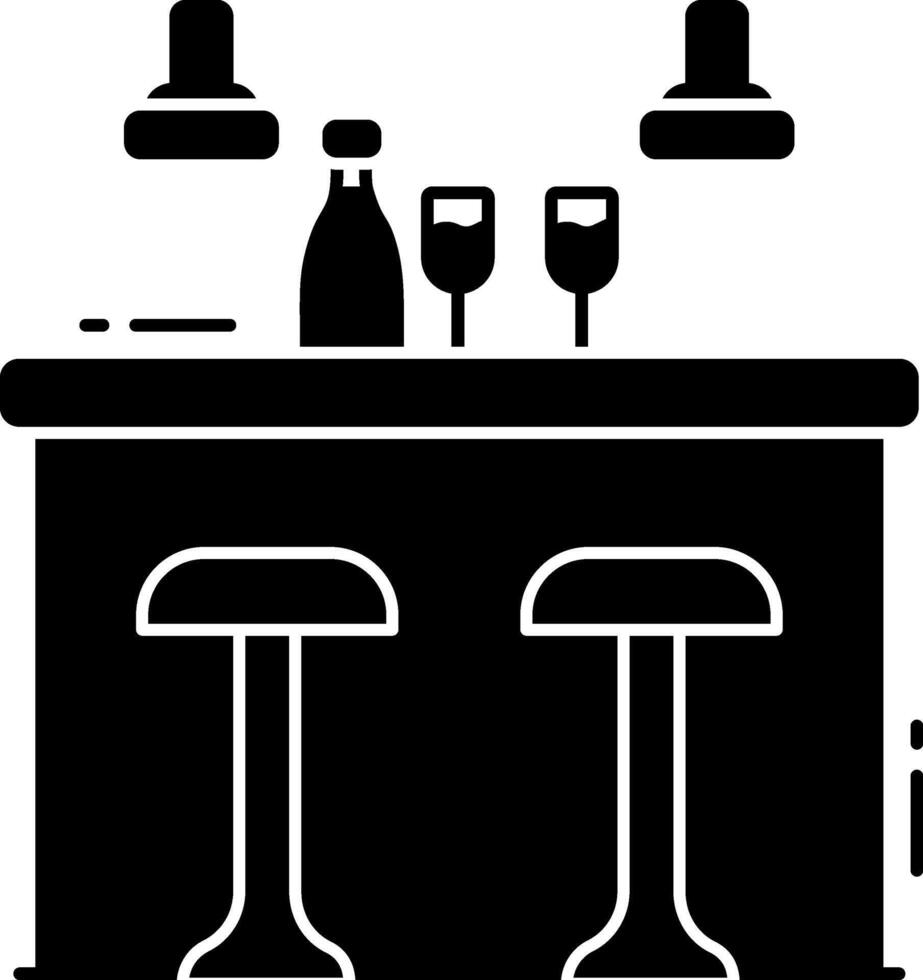 Bar bar icon vector