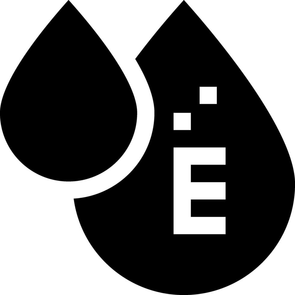 The logo for the energy company e vector