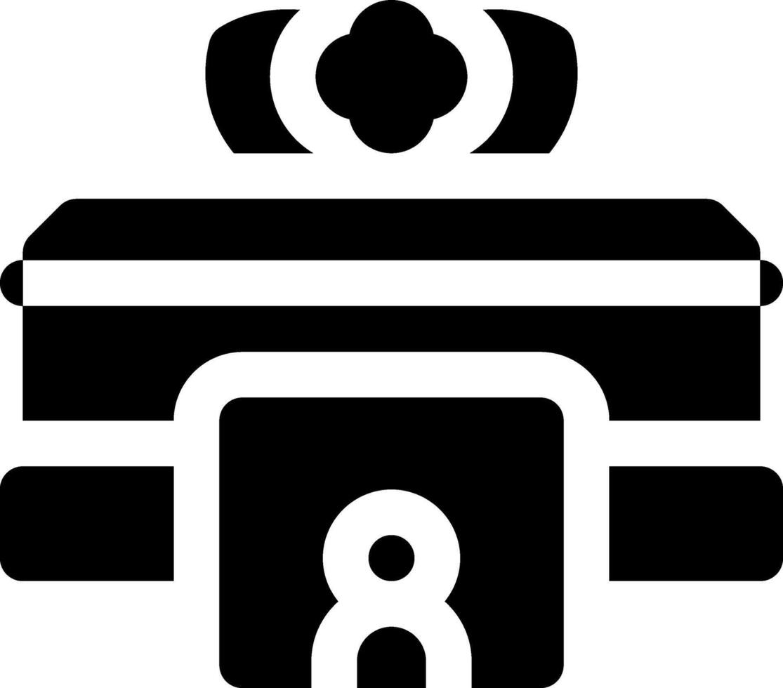 A black and white image of a lock and key vector