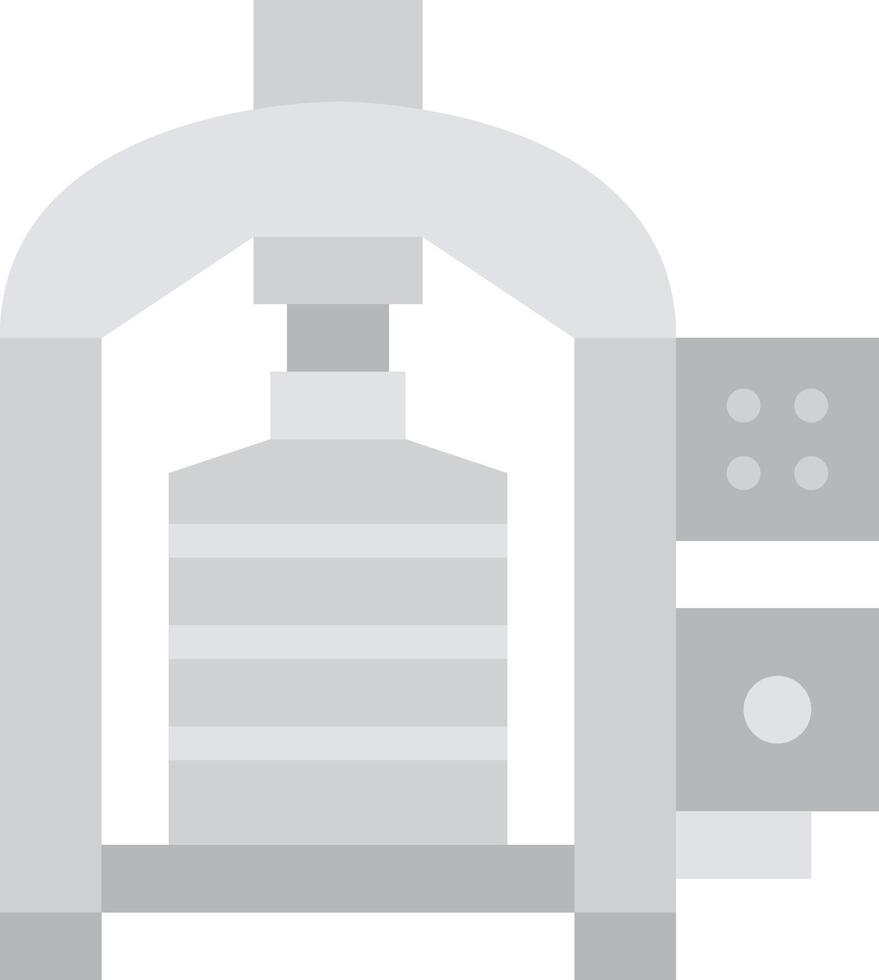 A machine with a bottle on top of it vector