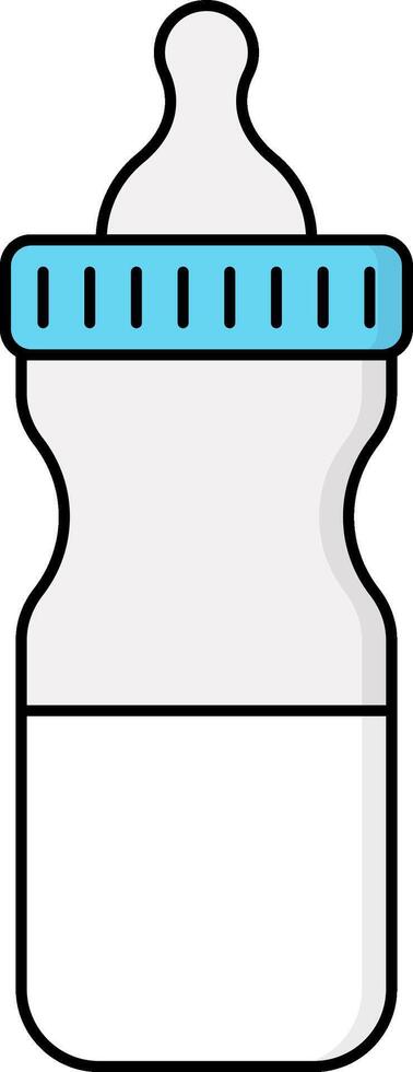 Baby bottle clipart free download vector